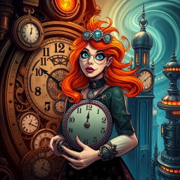 ChronoConundrum: Who's Ticking Time? - Text-based game
