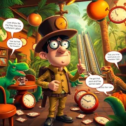 Chrono Conundrum: Whose Time is it Anyway? - Text-based game