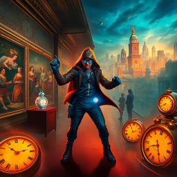 ChronoHunter: Whose Time Is It Anyway? - Text-based game