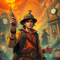 Chronochaser: Whose Time Is It Anyway? - Text-based game