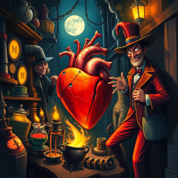 Whose Heart Is It Anyway? - Text-based game