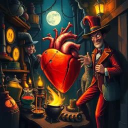 Whose Heart Is It Anyway? - Text-based game
