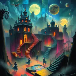 Nightmare Chronicles: Who's Dreaming This? - Text-based game