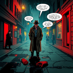 Whose Glove Is This? - Text-based game