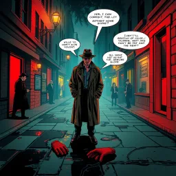 Whose Glove Is This? - Text-based game