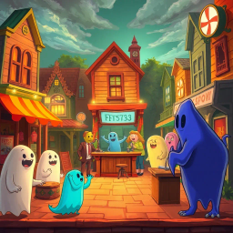 Whose Ghost Is It Anyway? - Text-based game