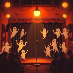 Whose Ghost Is It Anyway? - Text-based game