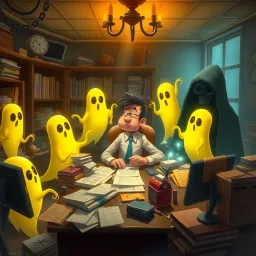 Whose Ghost Is It Anyway? - Text-based game
