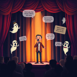Whose Ghost Is It Anyway? - Text-based game