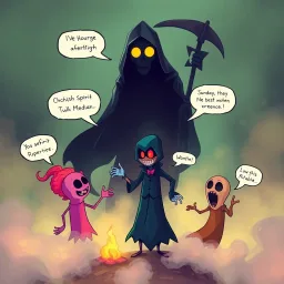 Whose Ghost is it Anyway? - Text-based game