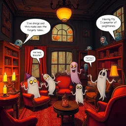 Whose Ghost Is It Anyway? - Text-based game