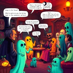 Whose Ghost Is It Anyway? - Text-based game