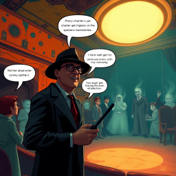 Whose Ghost Is It Anyway? - Text-based game