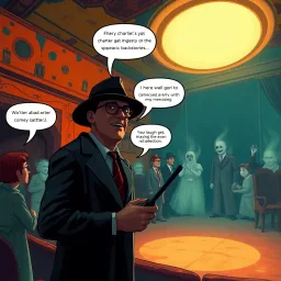 Whose Ghost Is It Anyway? - Text-based game