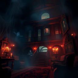 Whose Haunt is This? - Text-based game