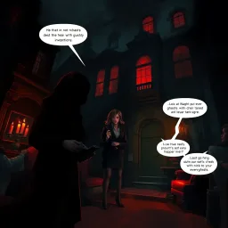 Whose Haunt Is This? - Text-based game