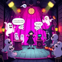 Whose Ghost Is It Anyway? - Text-based game