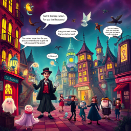Whose Ghost Is It Anyway? - Text-based game