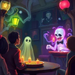 Hello, Whose Ghost Is It Anyway? - Text-based game