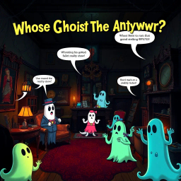 Whose Ghost Is It Anyway? - Text-based game