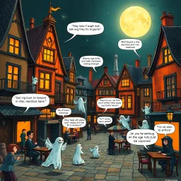 Whose Ghost Is It Anyway? - Text-based game