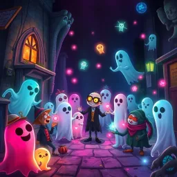 Whose Ghost Is It Anyway? - Text-based game