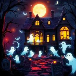 Whose Ghost Is It Anyway? - Text-based game