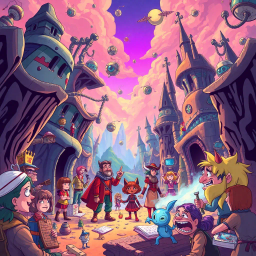 MetaQuest: Whose Adventure is it Anyway? - Text-based game