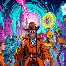 Chrono-Capers: Whose Time Is It Anyway? - Text-based game