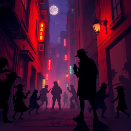Whose Shadow Is It Anyway? - Text-based game
