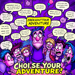 Whose Adventure Is It Anyway? - Text-based game
