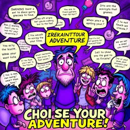 Whose Adventure Is It Anyway? - Text-based game