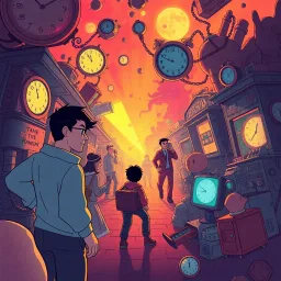 Chrononauts: Whose Quest is it Anyway? - Text-based game
