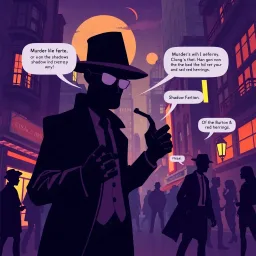Whose Shadow Is It Anyway? - Text-based game