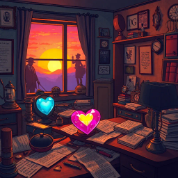 Whose Heart Is It, Anyway? - Text-based game