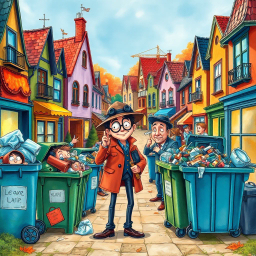 Whose Bin Is It Anyway? - Text-based game