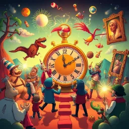 ChronoWreckers: Whose Time Is It Anyway? - Text-based game