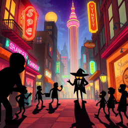 Whose Shadow is it Anyway? - Text-based game