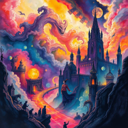 Dreamscape Duel - Text-based game