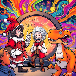 Chrono Chums: Who's Hello Is It Anyway? - Text-based game