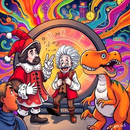 Chrono Chums: Who's Hello Is It Anyway? - Text-based game