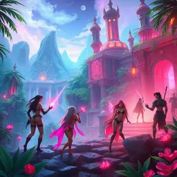 Lustful Realms Online - Text-based game