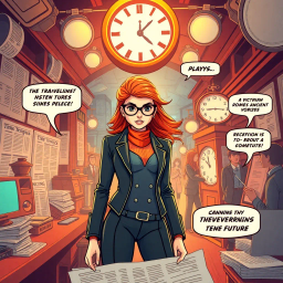 Chrono Chaser: Who's Time Is It Anyway? - Text-based game