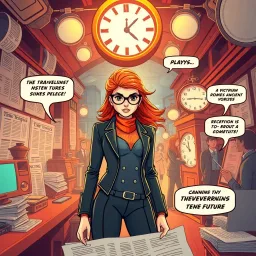 Chrono Chaser: Who's Time Is It Anyway? - Text-based game