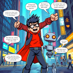 MetaQuest: Who's the Hero, Anyway? - Text-based game
