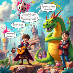 Questiverse: Whose Adventure is it Anyway? - Text-based game