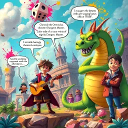 Questiverse: Whose Adventure is it Anyway? - Text-based game