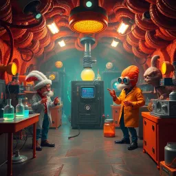 Labyrinth of Lab-Rascals - Text-based game
