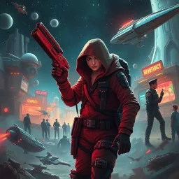 AstroHustle: The Galactic Heist - Text-based game