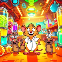 Lab Rats: Who's in Charge? - Text-based game